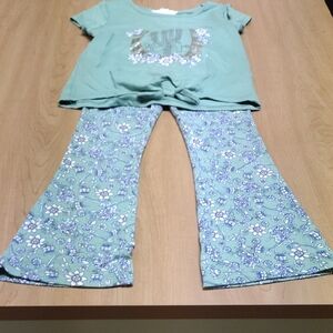 Kids Green 2 Piece Outfit
